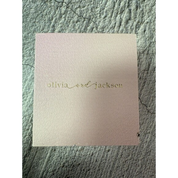 NIB Olivia And Jackson Sterling Silver Cubic Zirconia Studs 3 Earrings Set - Picture 7 of 8